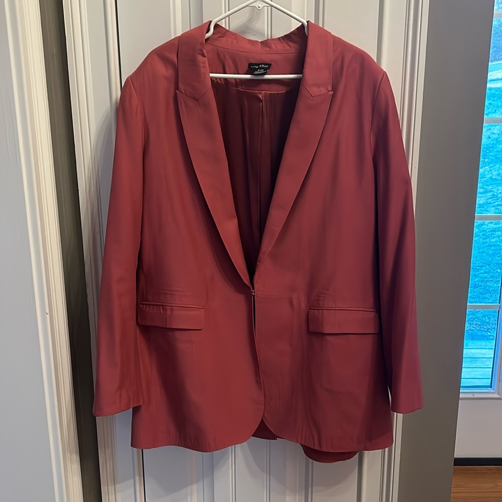 City Chic blazer, lightweight.